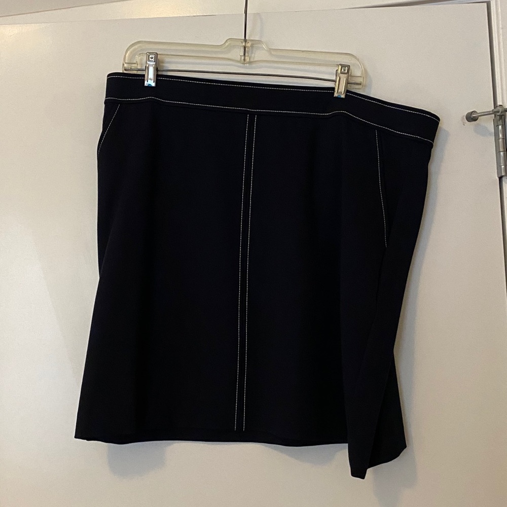 LOFT plus navy pencil skirt